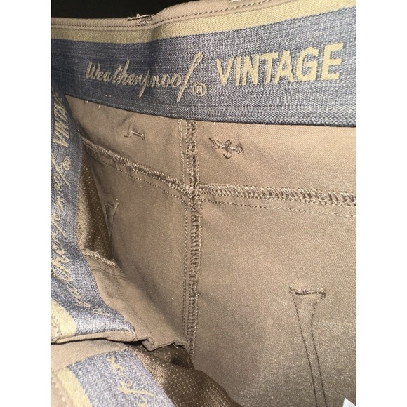 Weatherproof Vintage Straight Fit Tech 5 Pocket Pants TAN 38 X 32 1481791 - Picture 3 of 5
